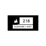 218 Gift coupons and promo codes