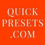 Quick Presets coupons and promo codes